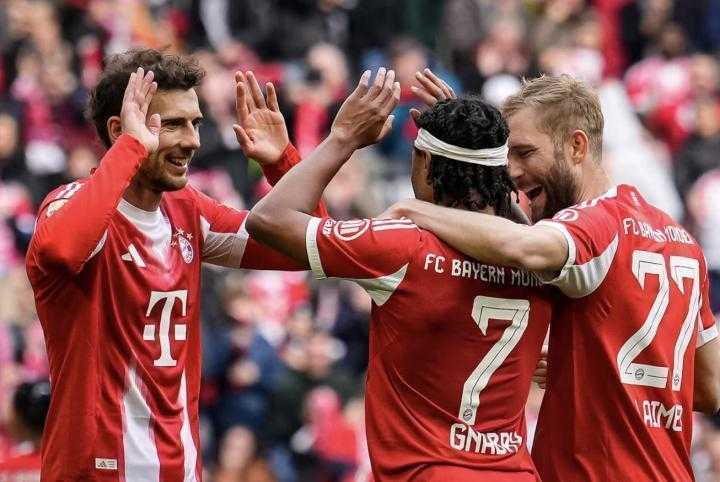  格纳布里双响建功，拜仁大胜延续强势；他赛后感慨证明自我。 体育新闻