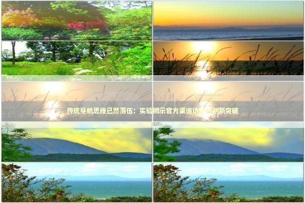 传统导航思维已然落伍：实验揭示官方渠道访问的创新突破 新闻