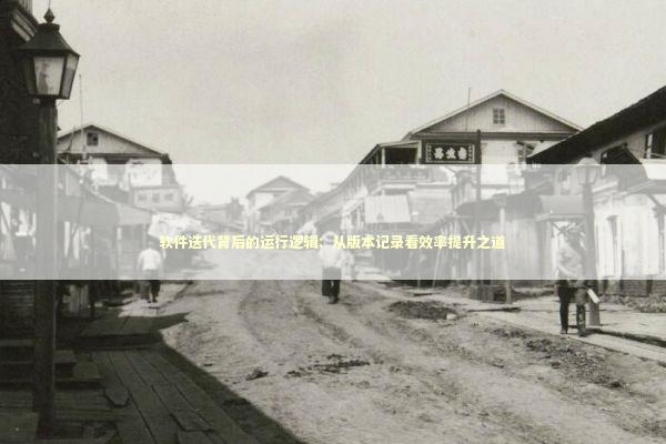 软件迭代背后的运行逻辑：从版本记录看效率提升之道 IT技术